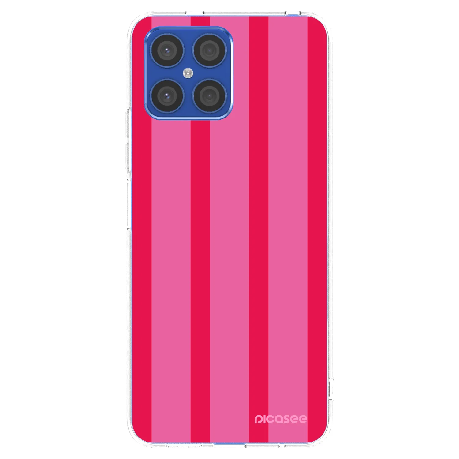 Picasee silikónový prehľadný obal pre Honor X8 4G - Hot tropic