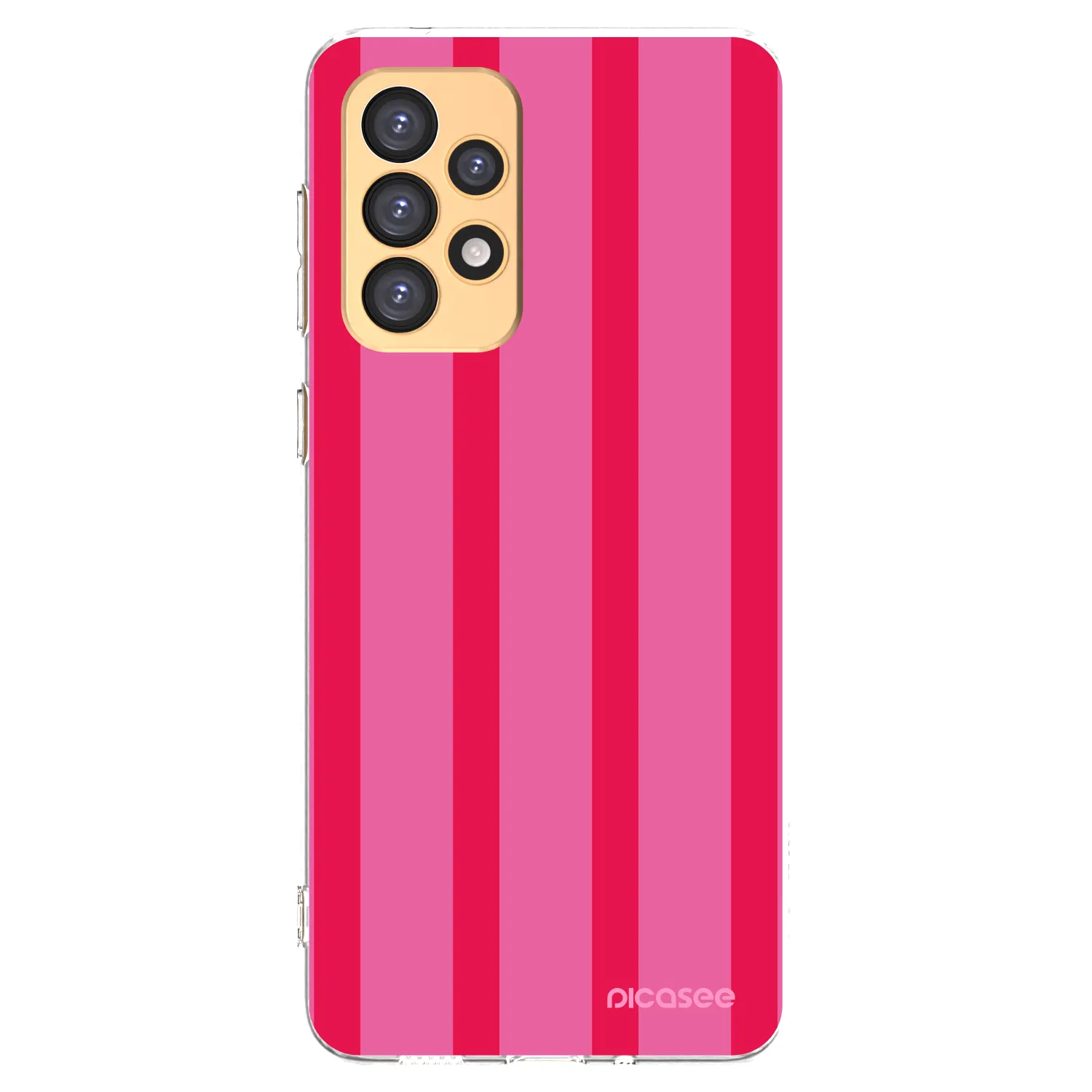Picasee silikónový prehľadný obal pre Samsung Galaxy A33 5G A336 - Hot tropic