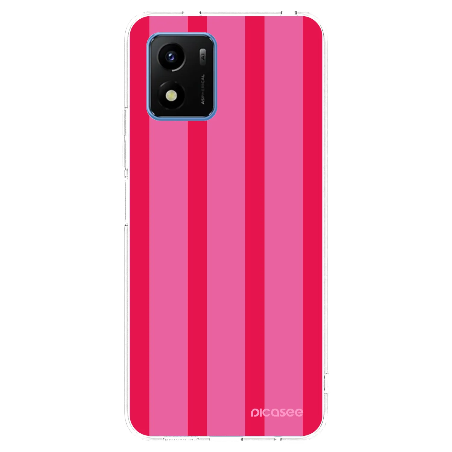 Picasee silikónový prehľadný obal pre Vivo Y01 - Hot tropic