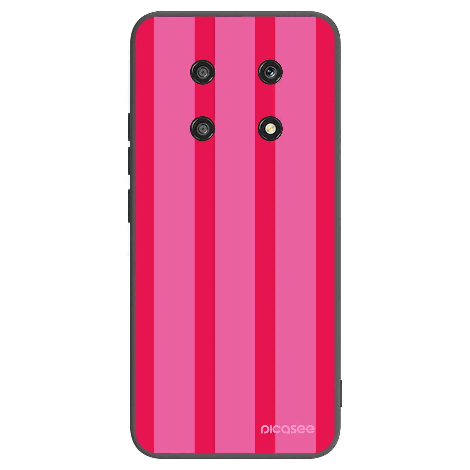 Picasee silikónový čierny obal pre Honor Magic4 Lite 5G - Hot tropic