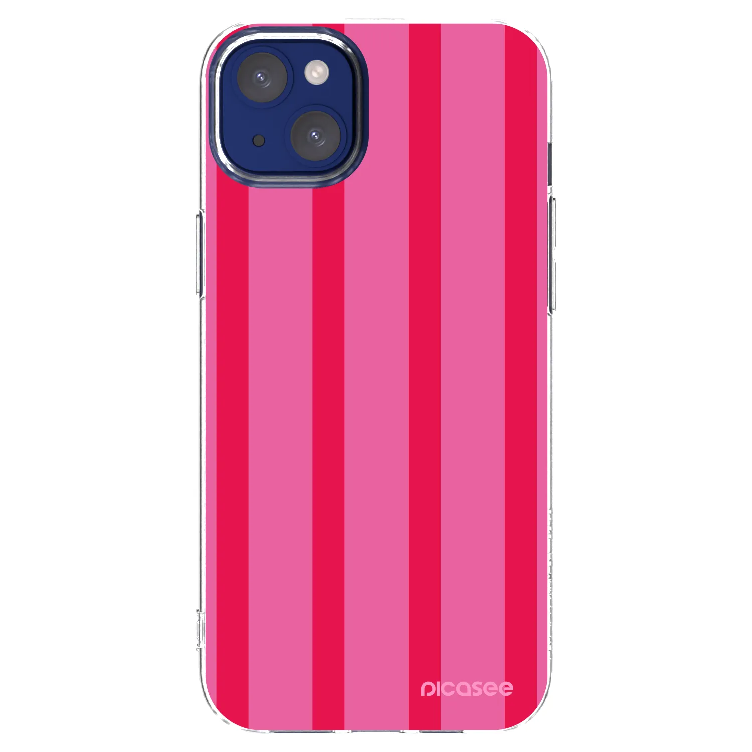 Picasee silikónový prehľadný obal pre Apple iPhone 14 Plus - Hot tropic