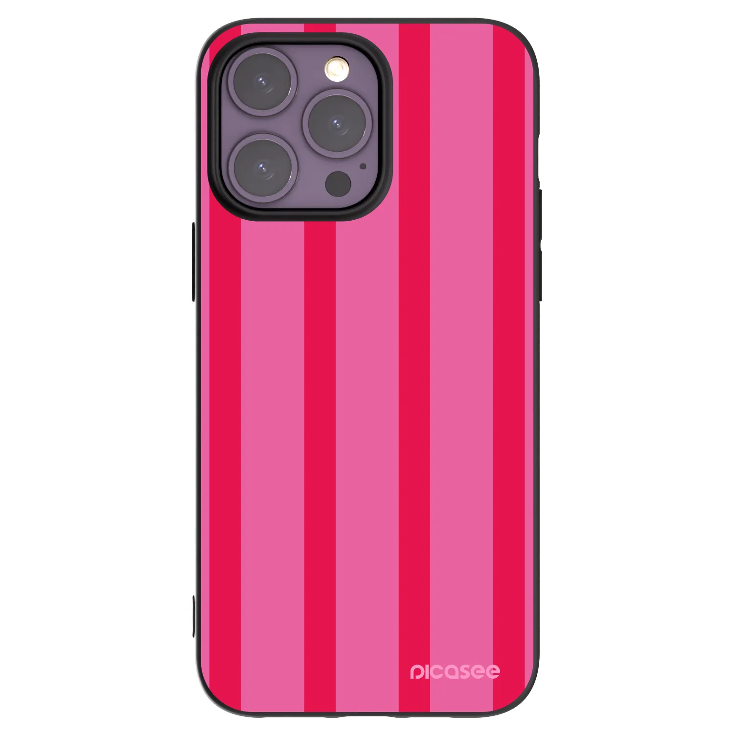 Picasee silikónový čierny obal pre Apple iPhone 14 Pro Max - Hot tropic