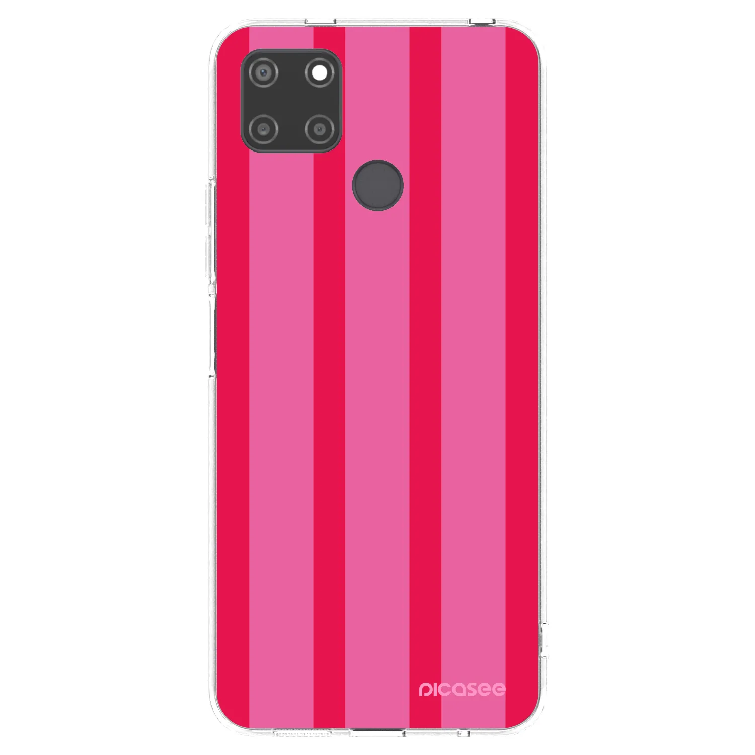 Picasee silikónový prehľadný obal pre Realme C21Y - Hot tropic