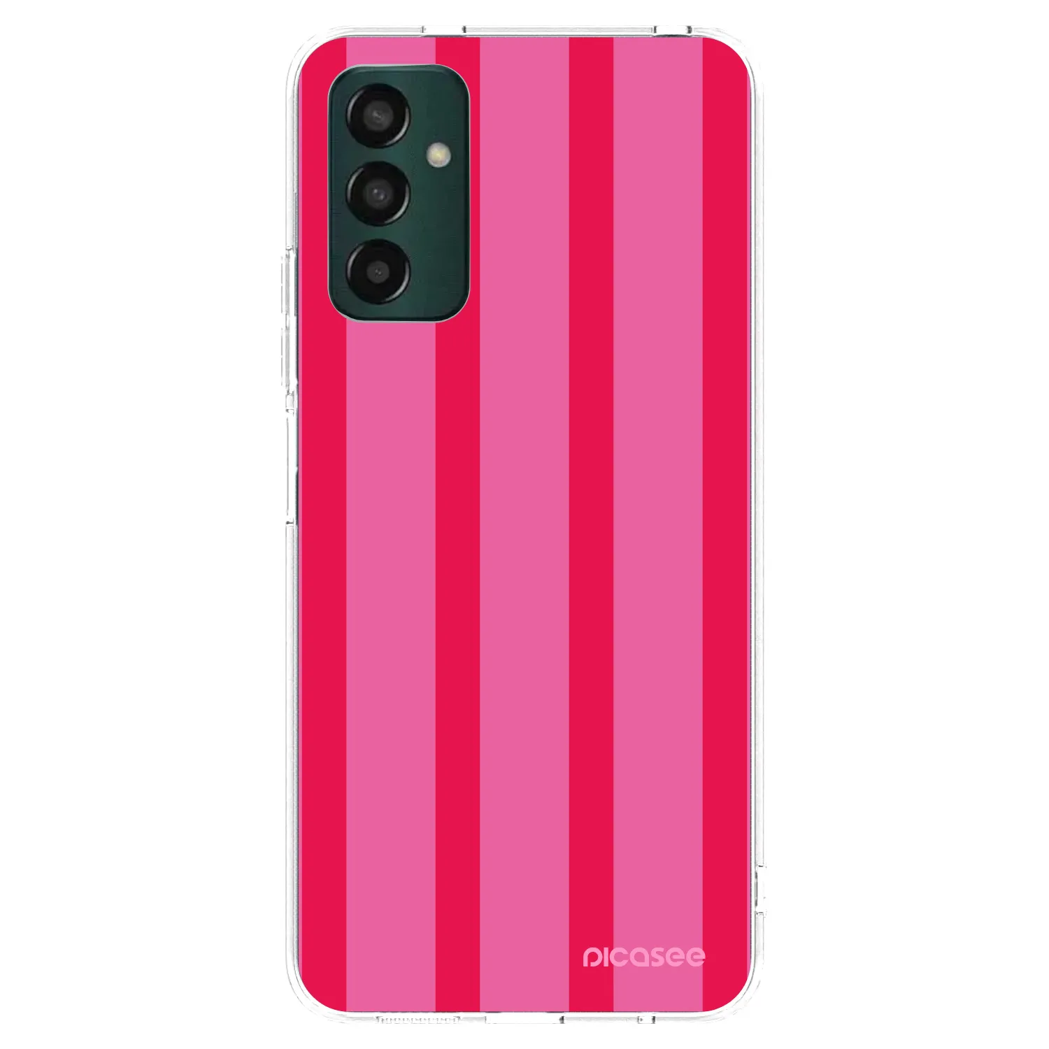 Picasee silikónový prehľadný obal pre Samsung Galaxy M13 M135F - Hot tropic