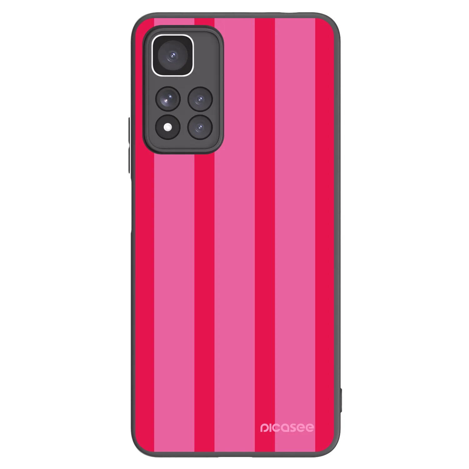 Picasee silikónový čierny obal pre Xiaomi Redmi Note 11 Pro+ 5G - Hot tropic