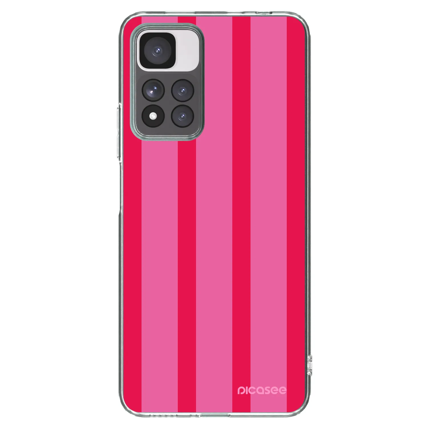 Picasee silikónový prehľadný obal pre Xiaomi Redmi Note 11 Pro+ 5G - Hot tropic
