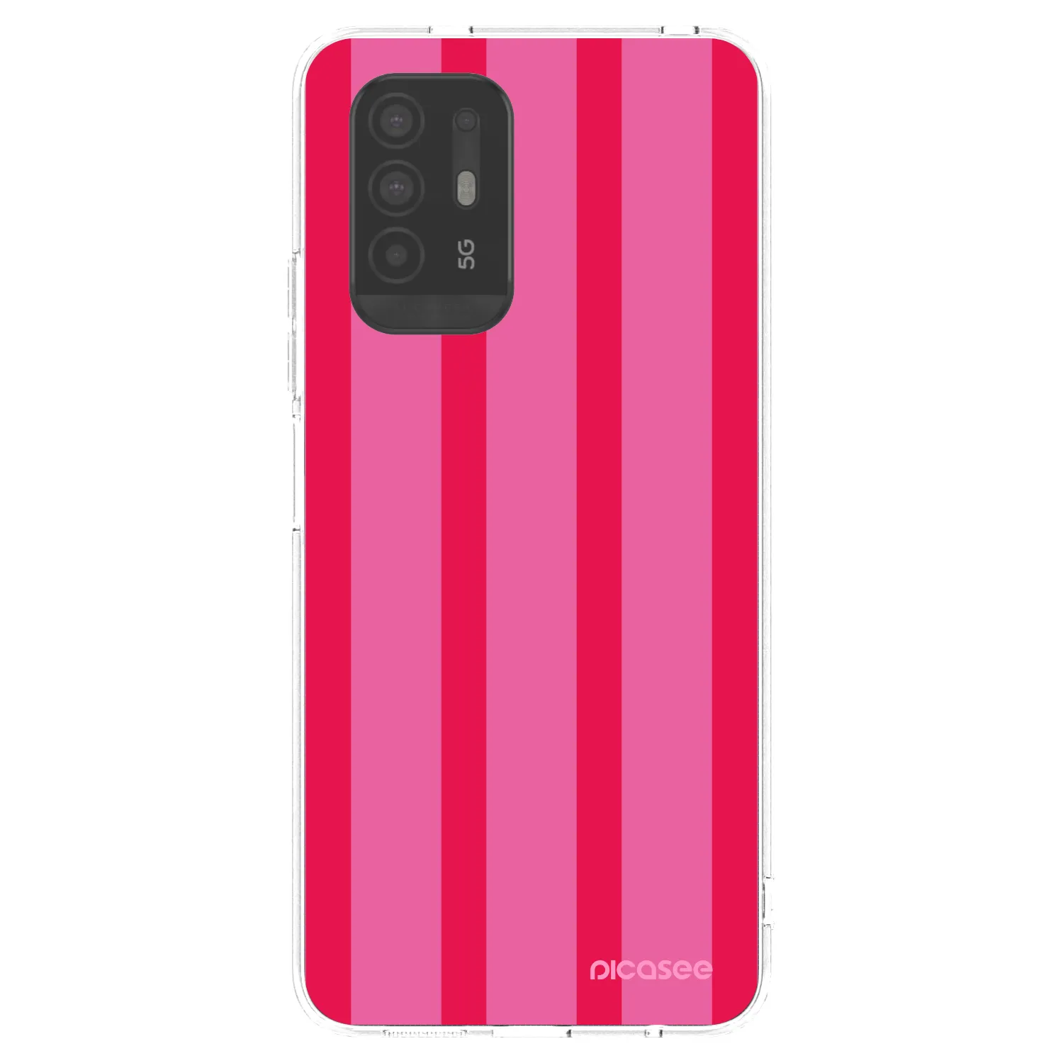 Picasee silikónový prehľadný obal pre OPPO A94 5G - Hot tropic