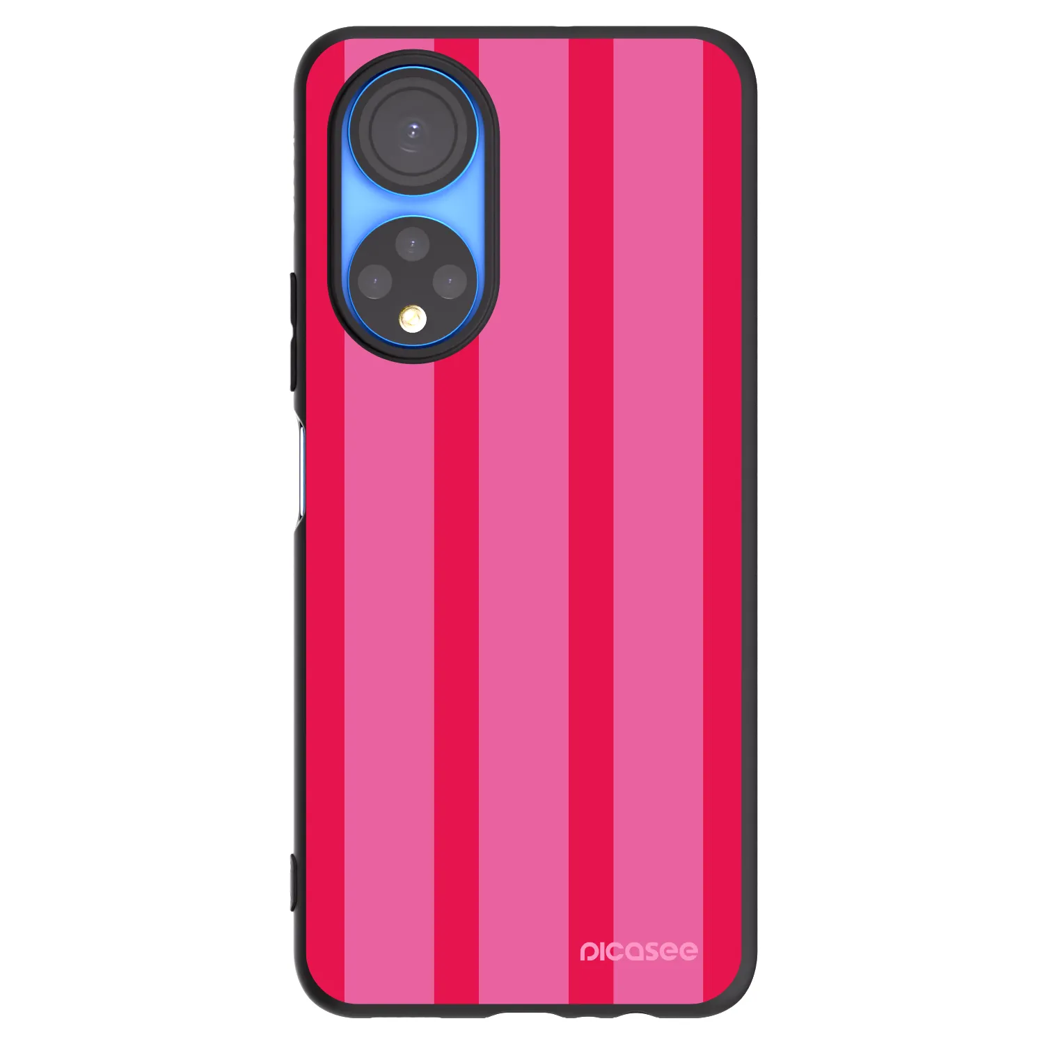 Picasee silikónový čierny obal pre Honor X7 - Hot tropic