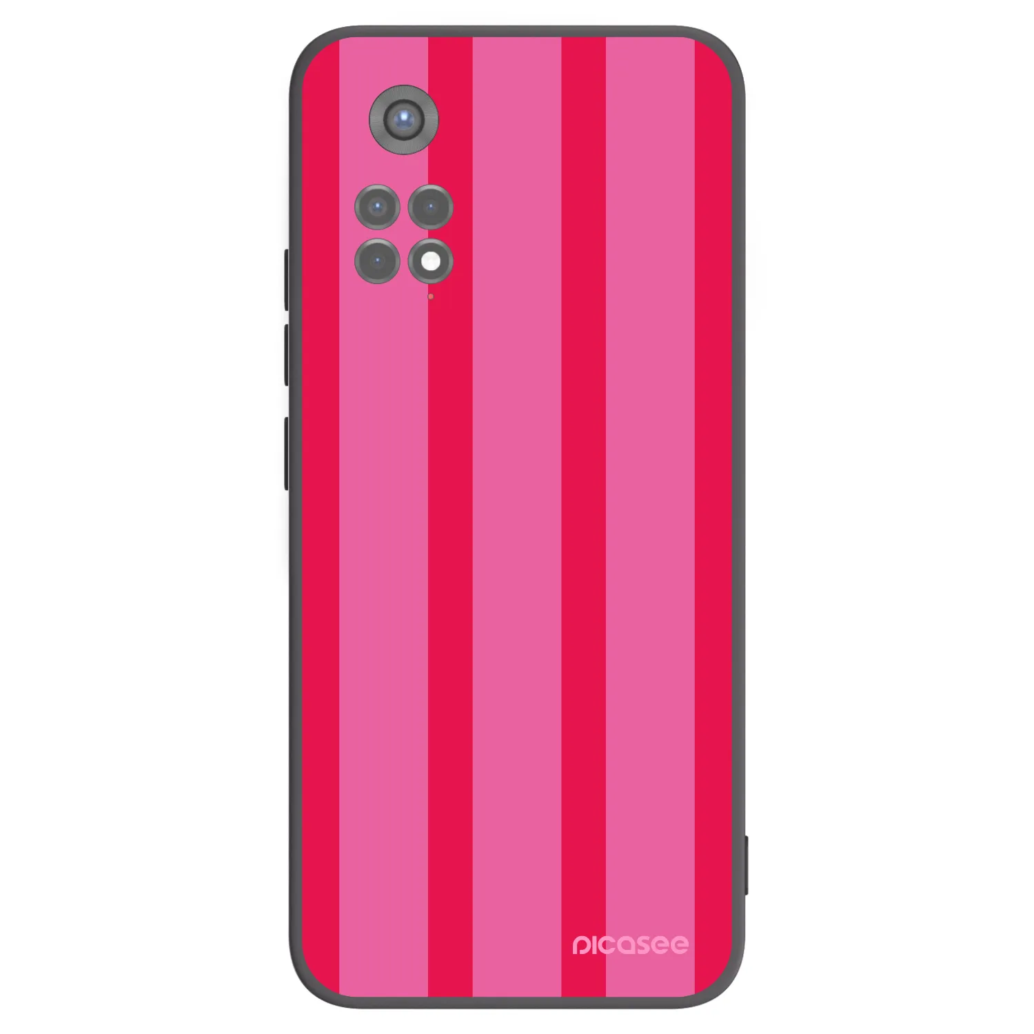 Picasee silikónový čierny obal pre Xiaomi Redmi Note 11S 5G - Hot tropic