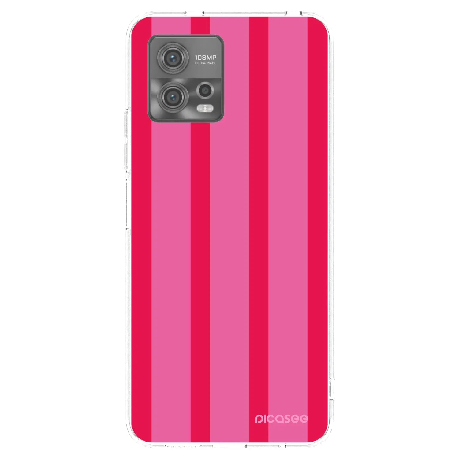 Picasee silikónový prehľadný obal pre Motorola Moto G72 - Hot tropic