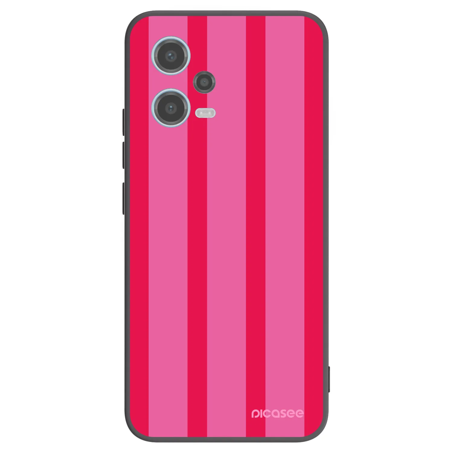 Picasee silikónový čierny obal pre Xiaomi Redmi Note 12 5G - Hot tropic