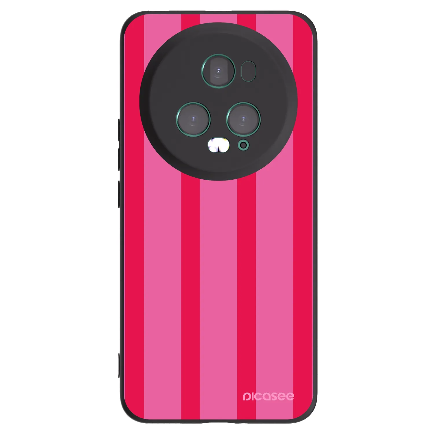 Picasee silikónový čierny obal pre Honor Magic5 Pro - Hot tropic