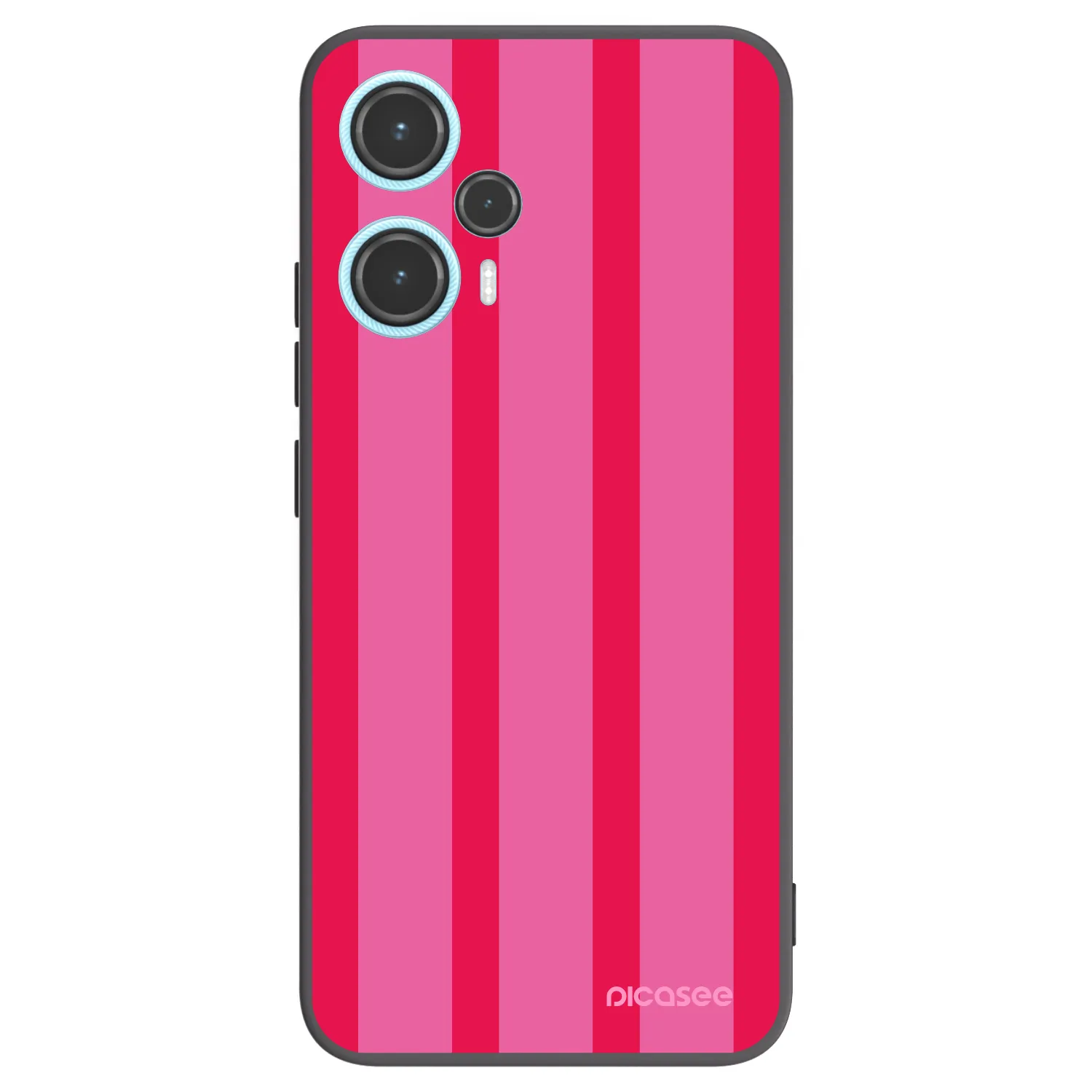 Picasee silikónový čierny obal pre Xiaomi Poco F5 - Hot tropic