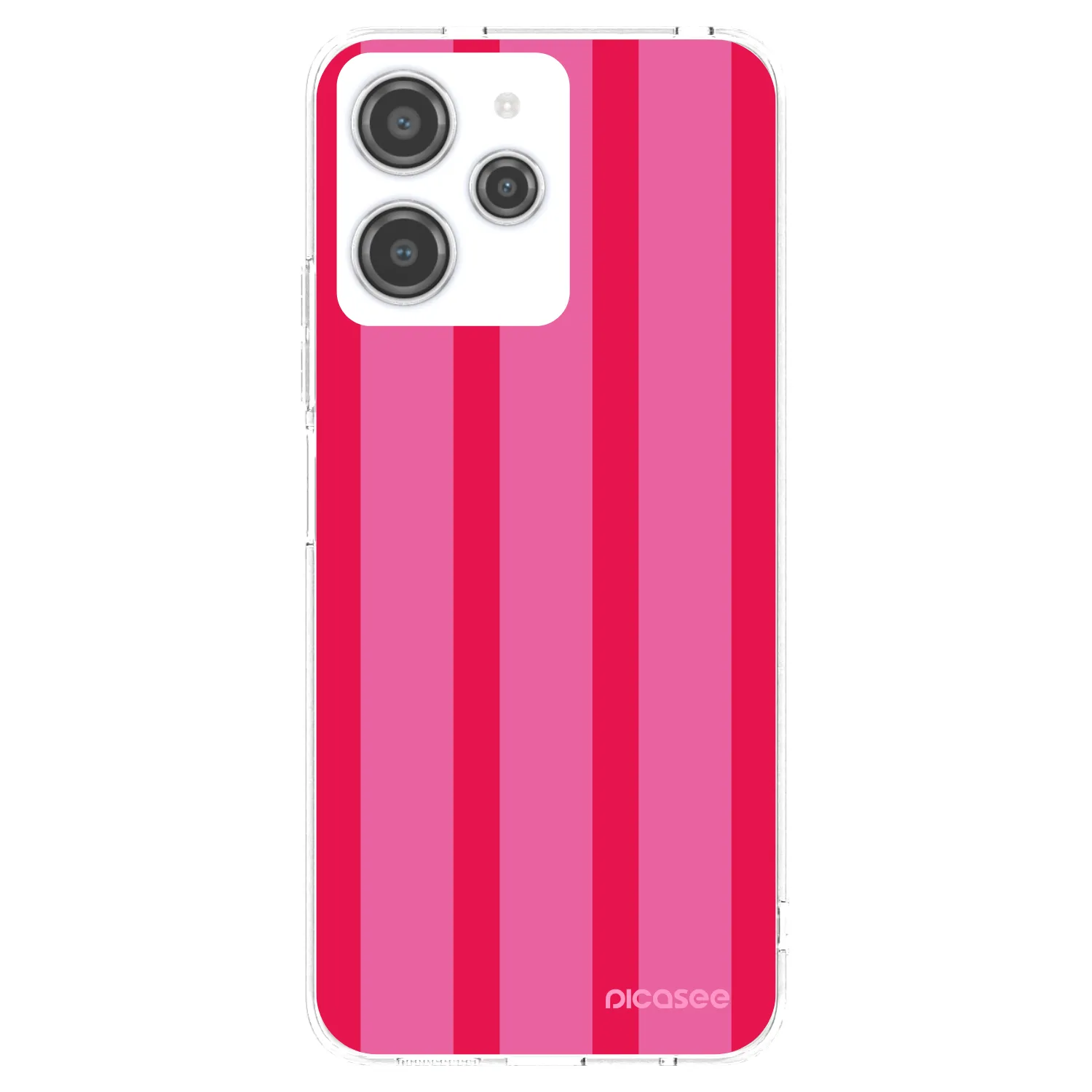 Picasee silikónový prehľadný obal pre Xiaomi Redmi 12 4G - Hot tropic