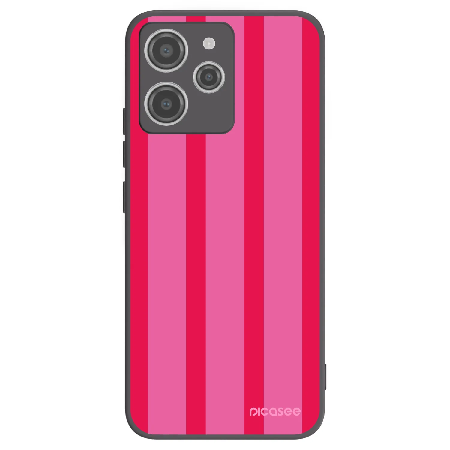 Picasee silikónový čierny obal pre Xiaomi Redmi 12 4G - Hot tropic