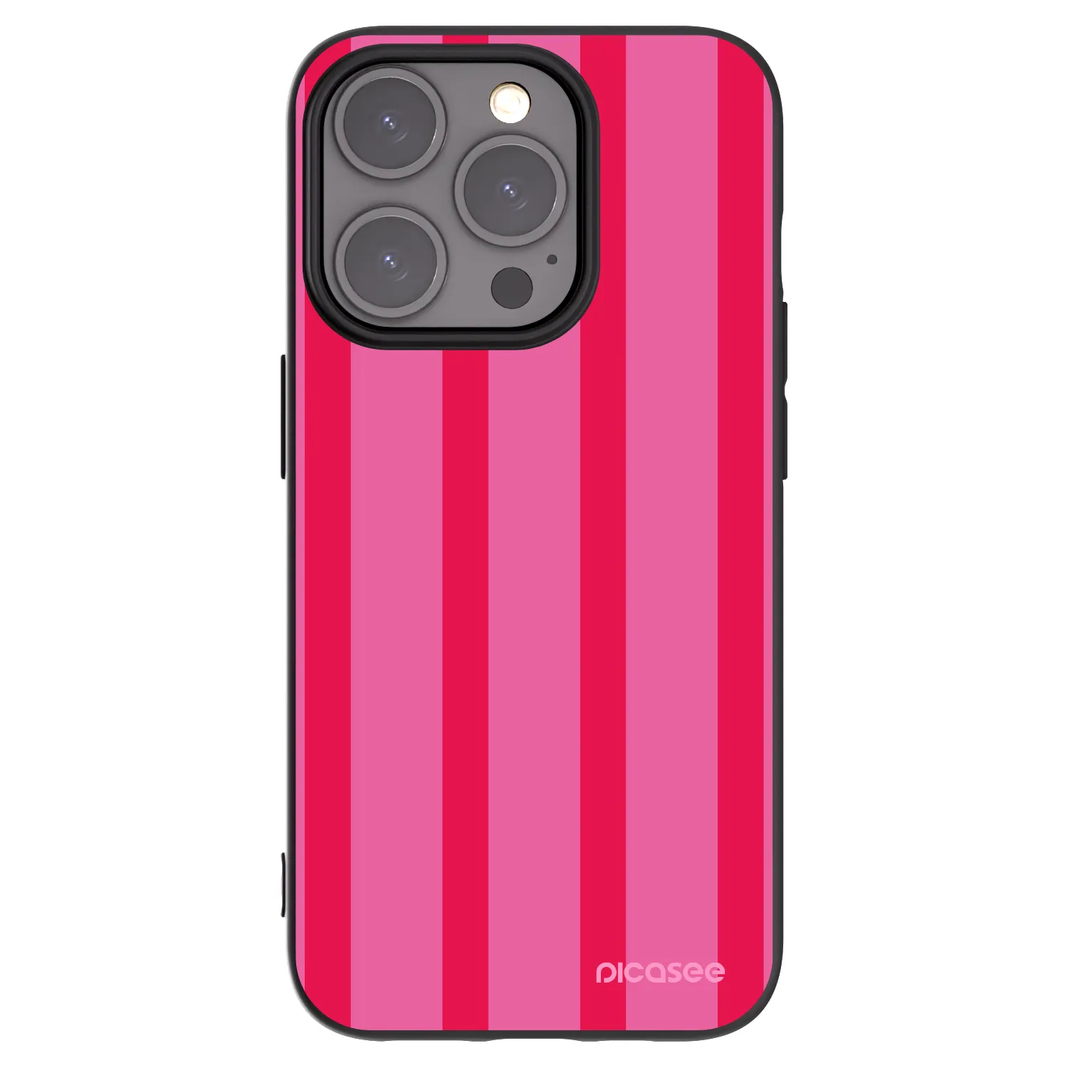 Picasee silikónový čierny obal pre Apple iPhone 15 Pro - Hot tropic