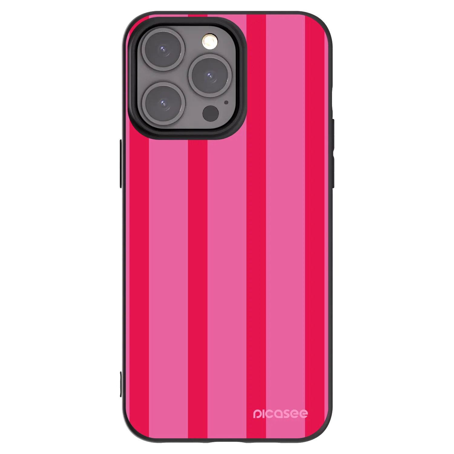 Picasee silikónový čierny obal pre Apple iPhone 15 Pro Max - Hot tropic