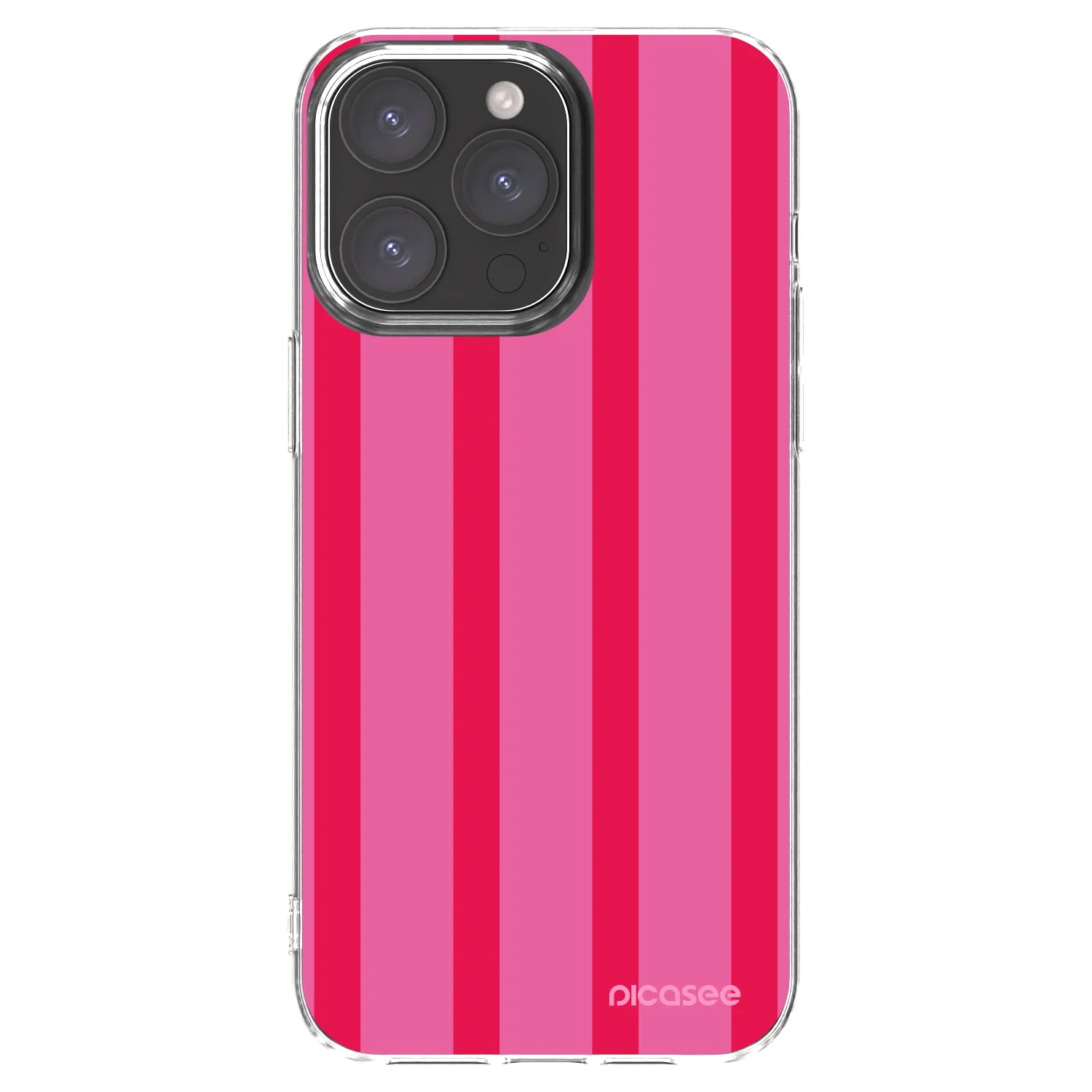 Picasee silikónový prehľadný obal pre Apple iPhone 15 Pro Max - Hot tropic