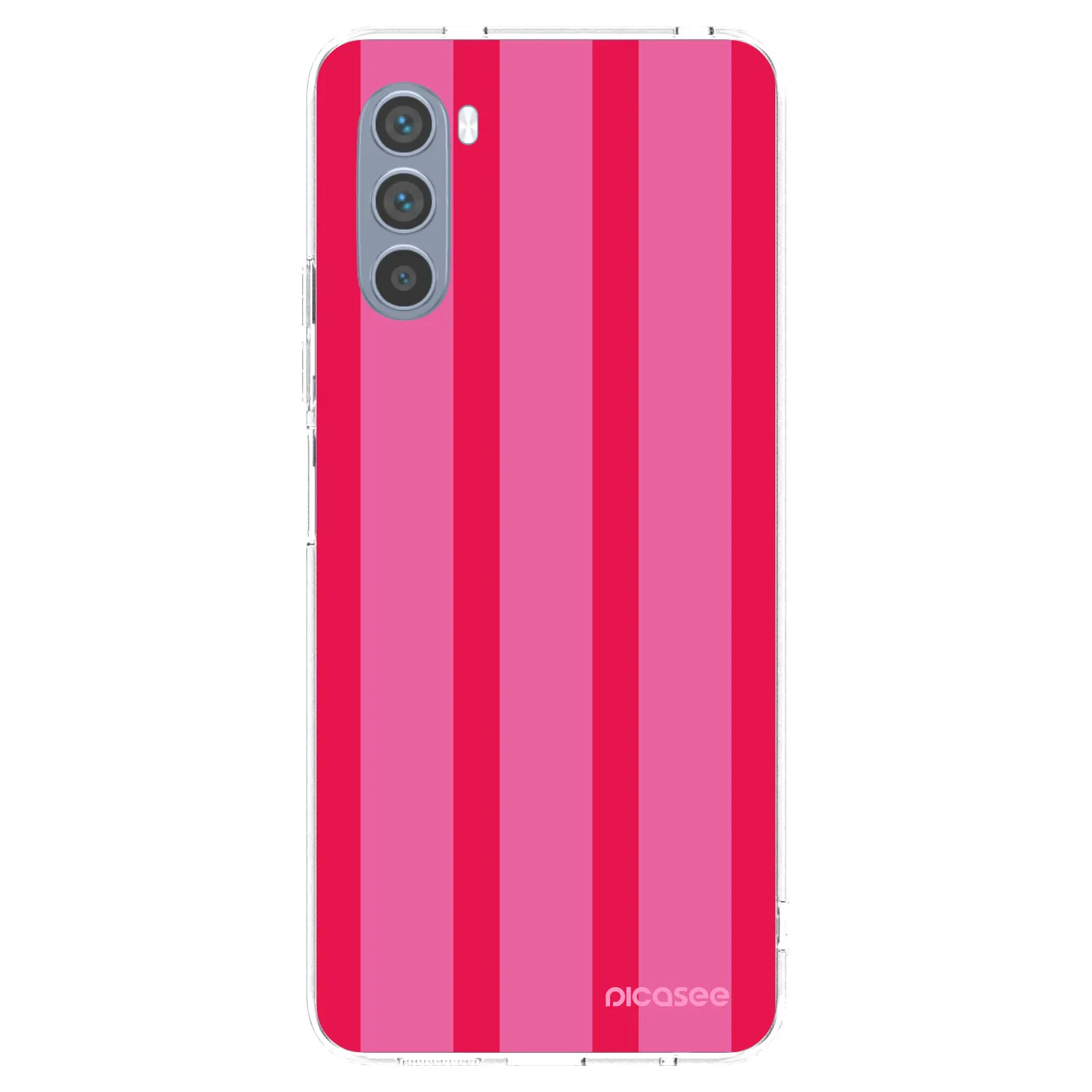 Picasee silikónový prehľadný obal pre Motorola Moto G62 - Hot tropic