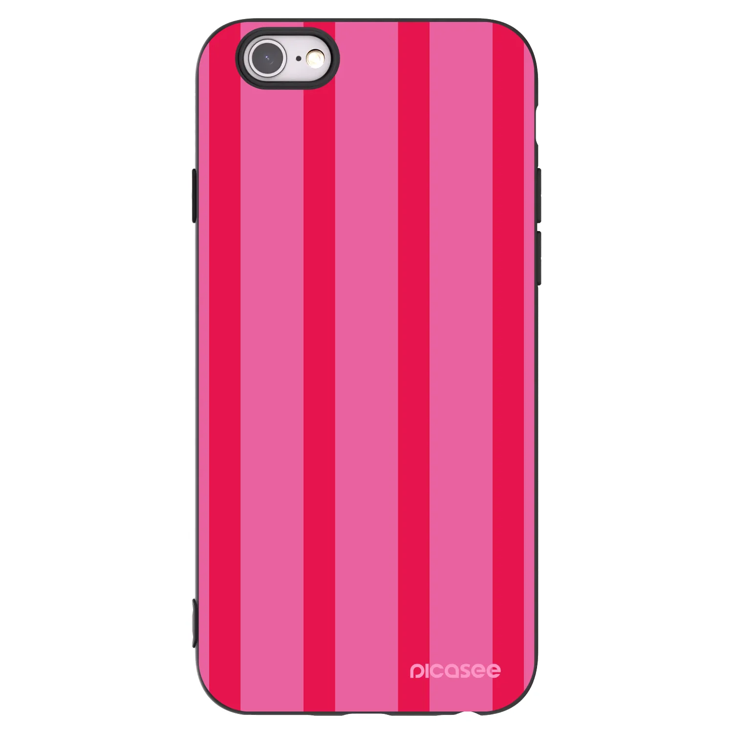 Picasee silikónový čierny obal pre Apple iPhone 6/6S - Hot tropic