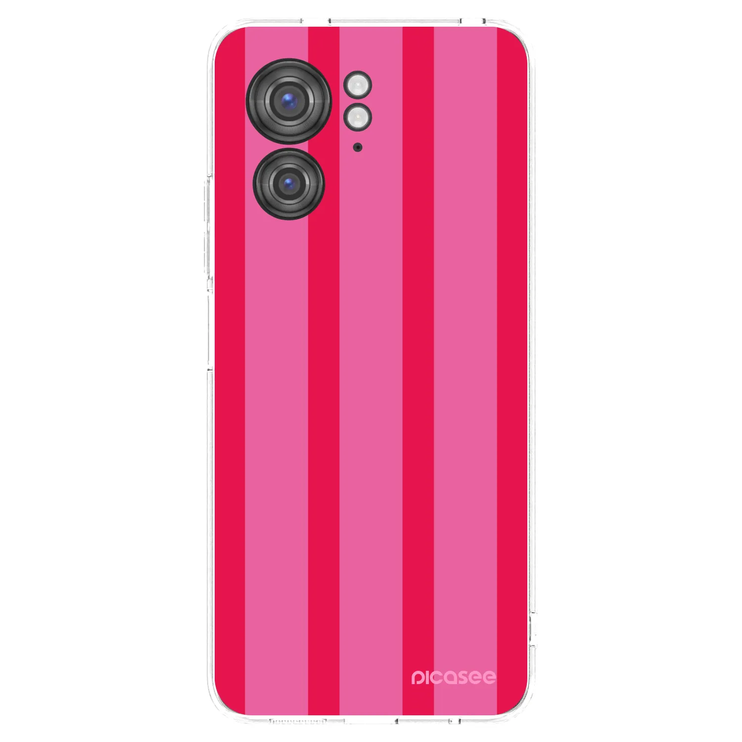 Picasee silikónový prehľadný obal pre Motorola Edge 40 - Hot tropic