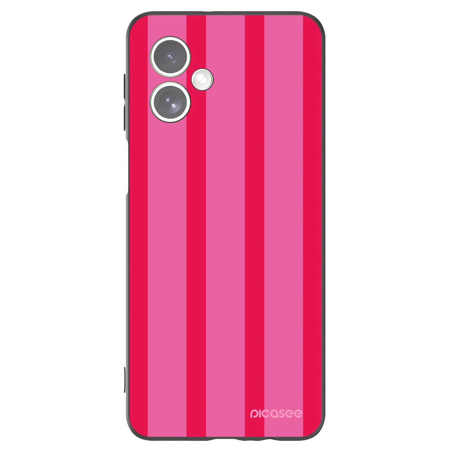 Picasee silikónový čierny obal pre Motorola Moto G54 5G - Hot tropic