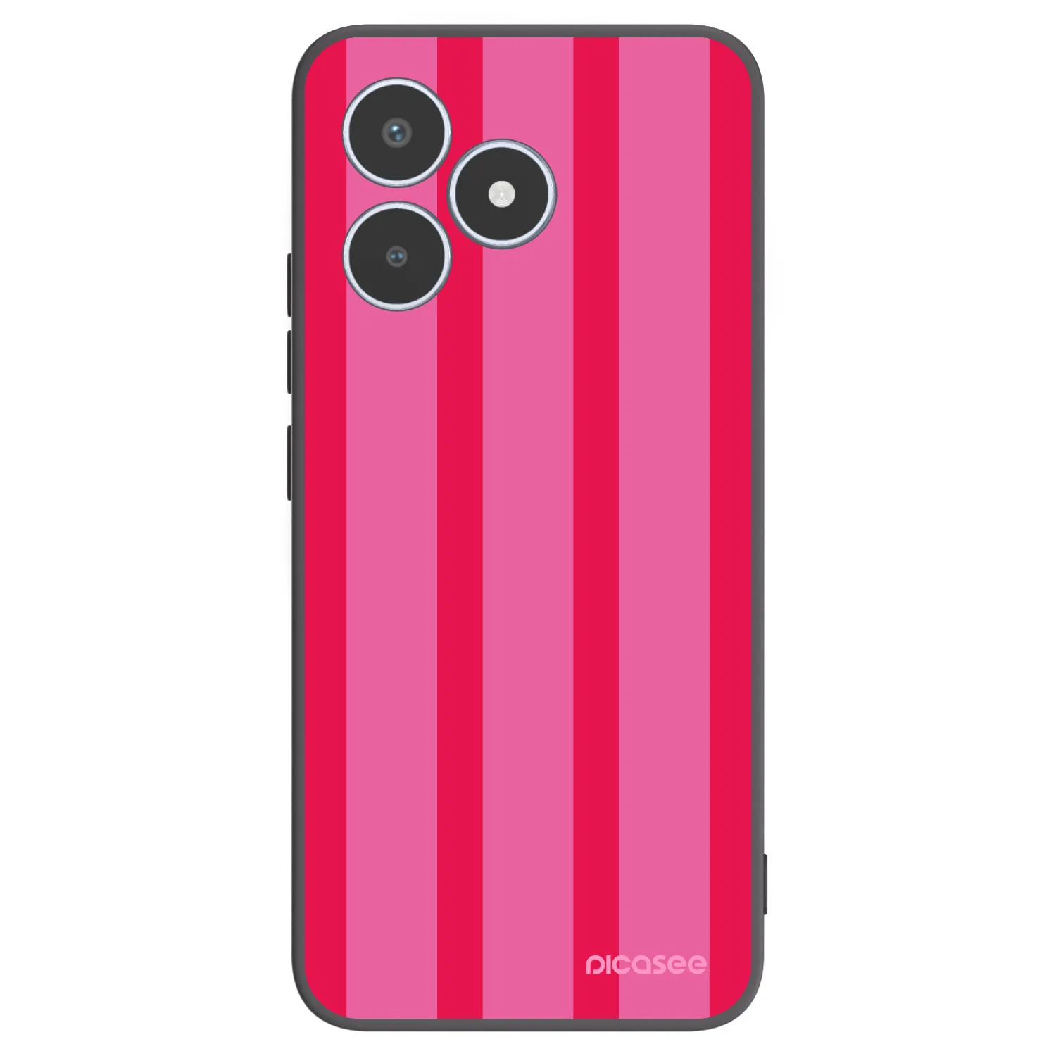 Picasee silikónový čierny obal pre Realme C53 - Hot tropic