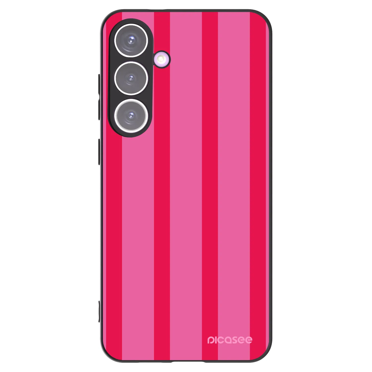 Picasee silikónový čierny obal pre Samsung Galaxy S24+ S926B 5G - Hot tropic