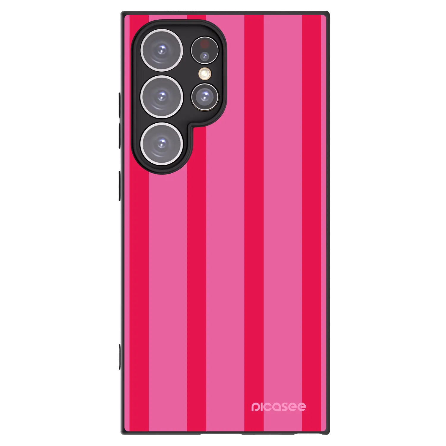 Picasee silikónový čierny obal pre Samsung Galaxy S24 Ultra S928B 5G - Hot tropic