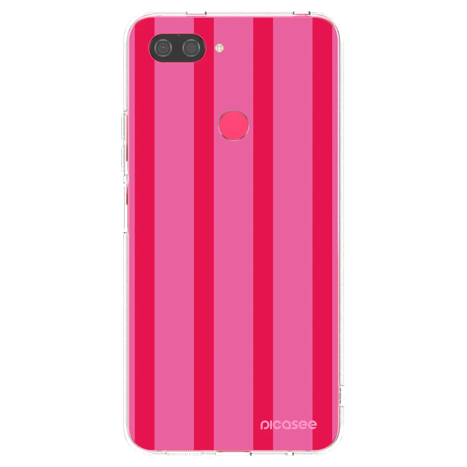 Picasee silikónový prehľadný obal pre Xiaomi Mi 8 Lite - Hot tropic