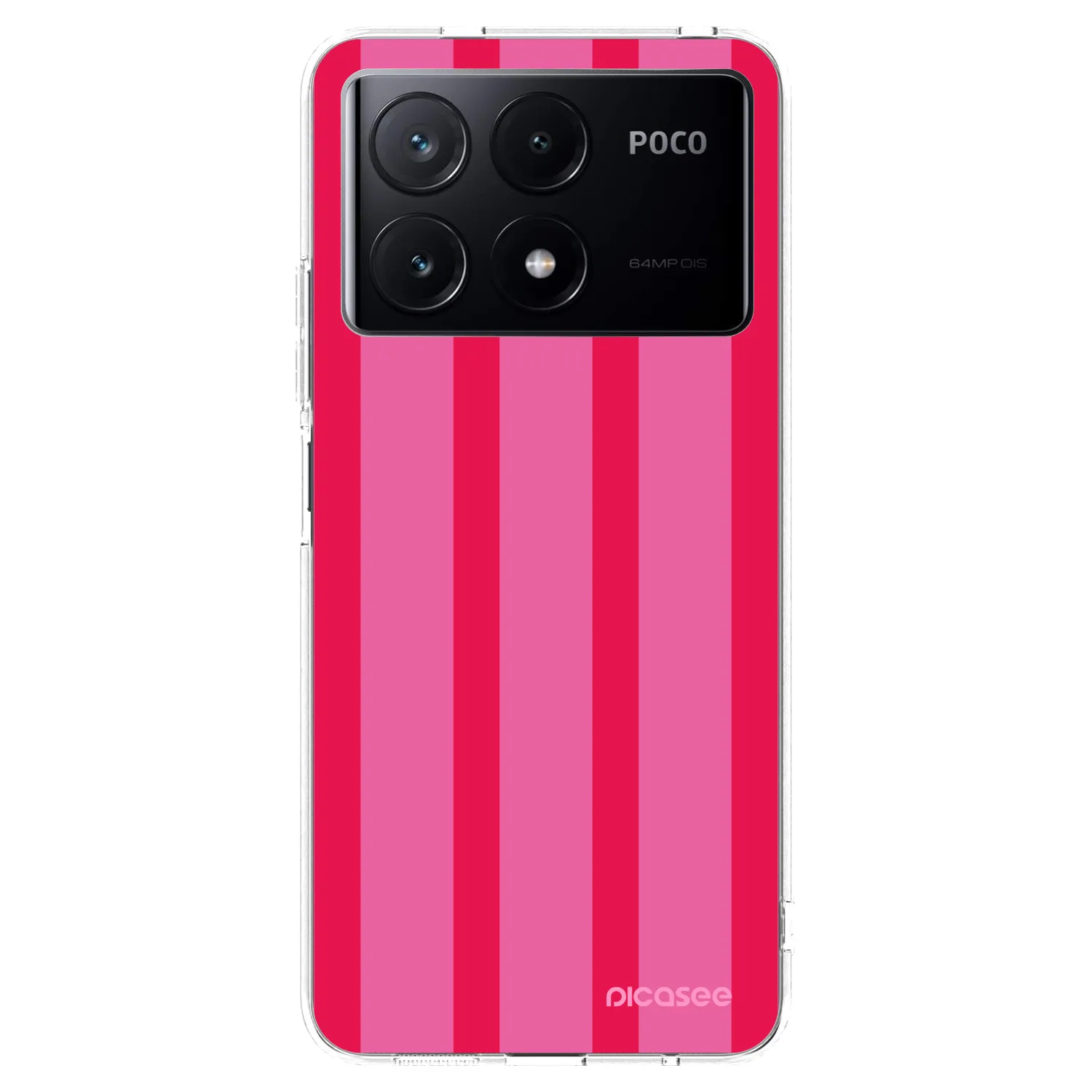 Picasee silikónový prehľadný obal pre Xiaomi Poco X6 Pro - Hot tropic