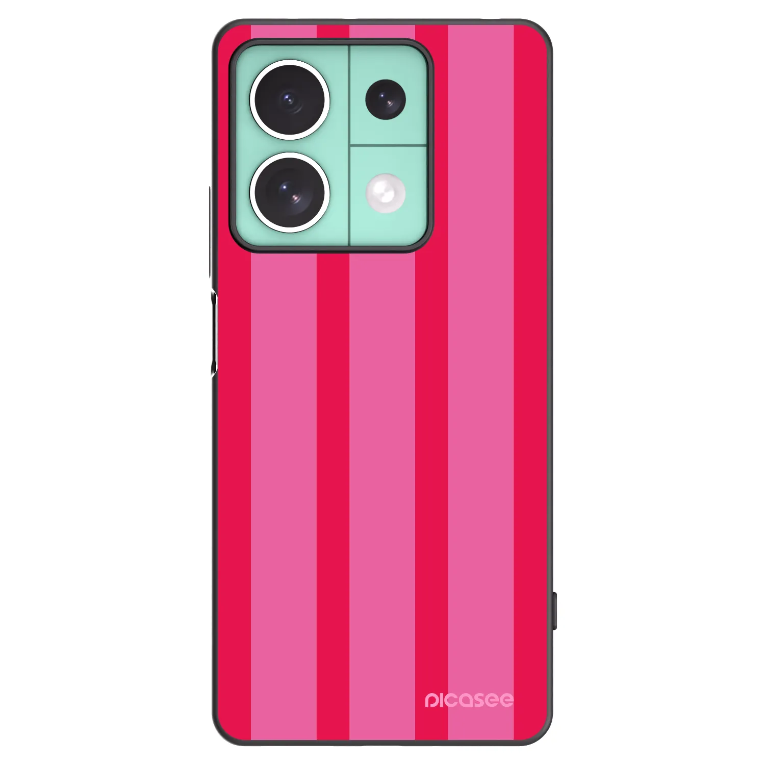 Picasee silikónový čierny obal pre Xiaomi Redmi Note 13 5G - Hot tropic