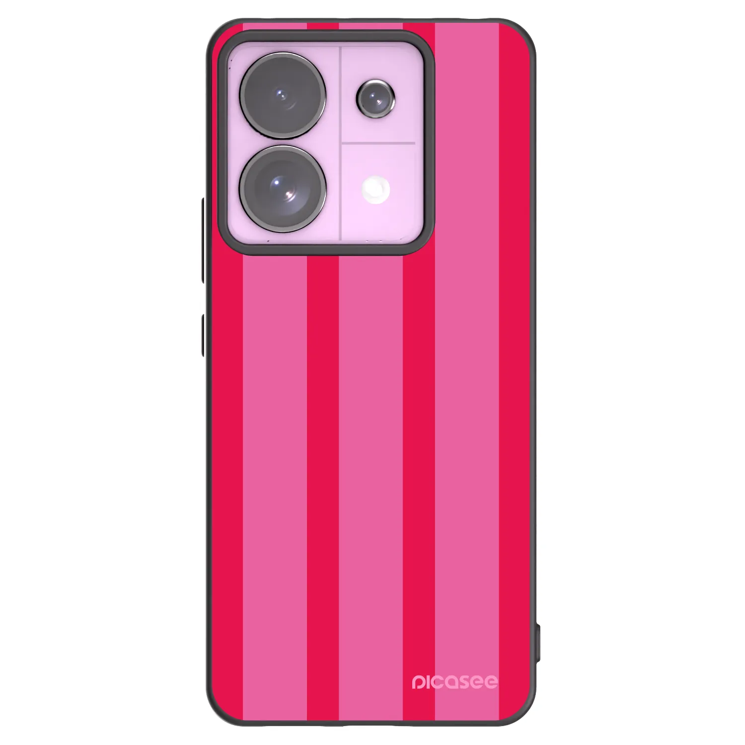 Picasee silikónový čierny obal pre Xiaomi Redmi Note 13 Pro 5G - Hot tropic