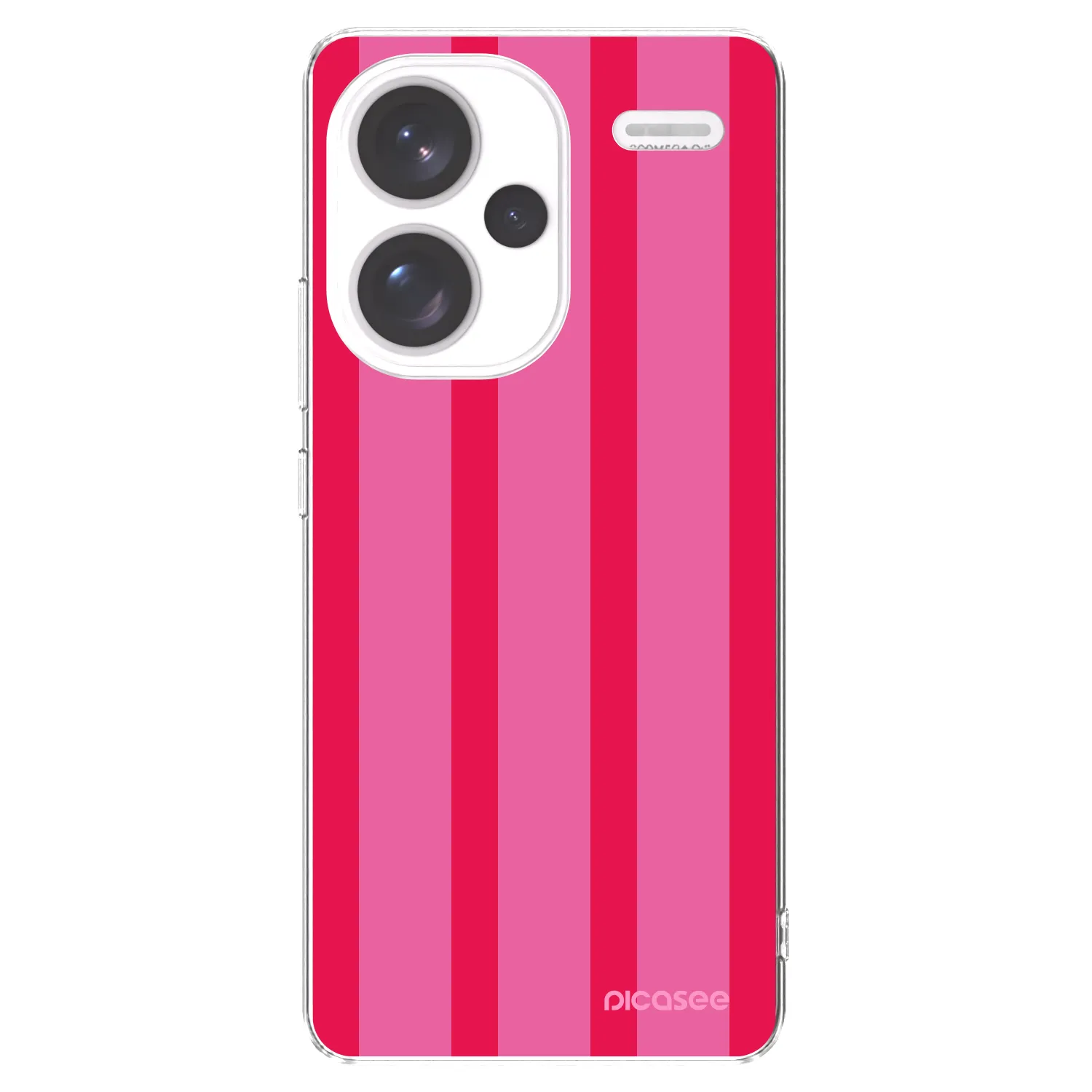 Picasee silikónový prehľadný obal pre Xiaomi Redmi Note 13 Pro+ 5G - Hot tropic