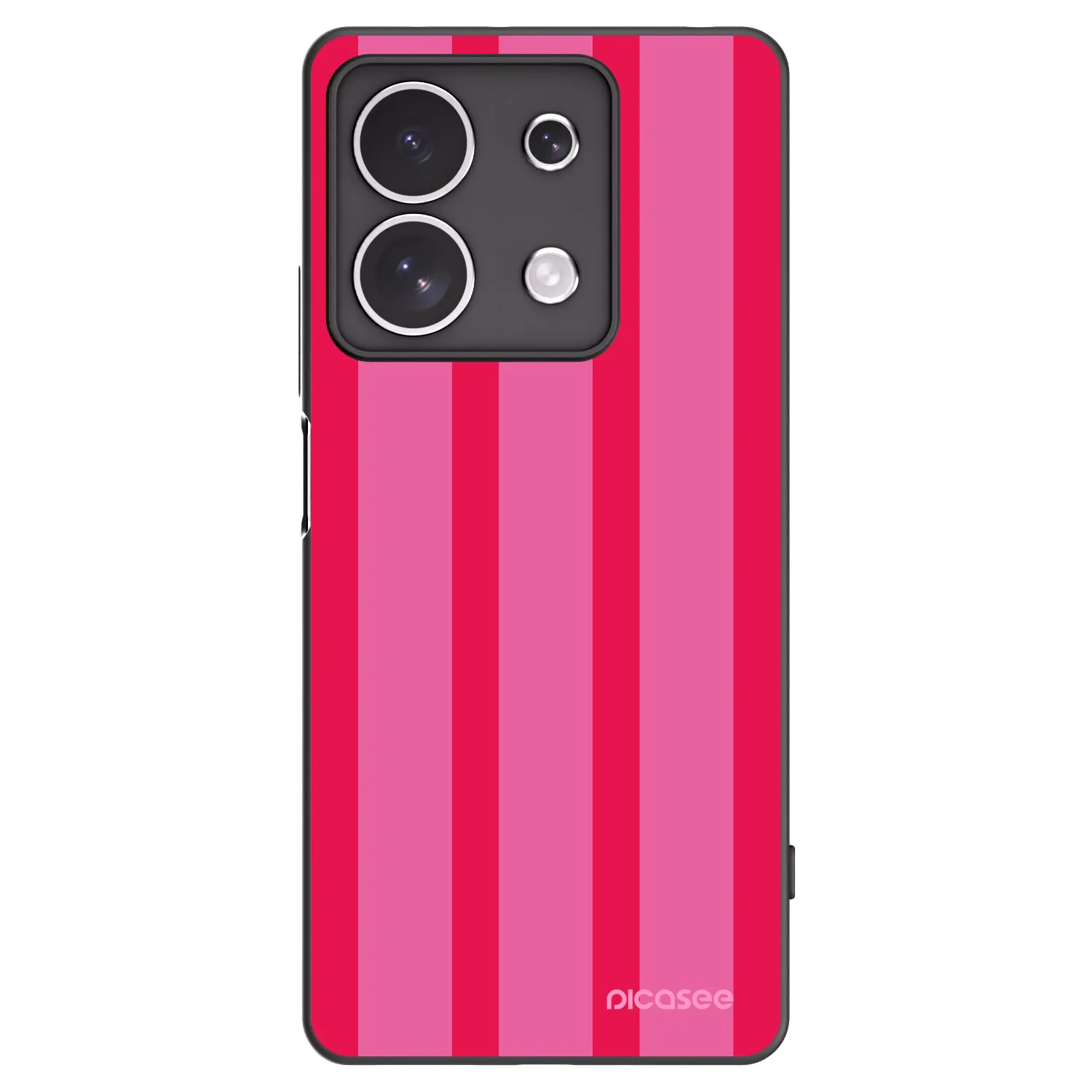 Picasee silikónový čierny obal pre Xiaomi Redmi Note 13 4G - Hot tropic