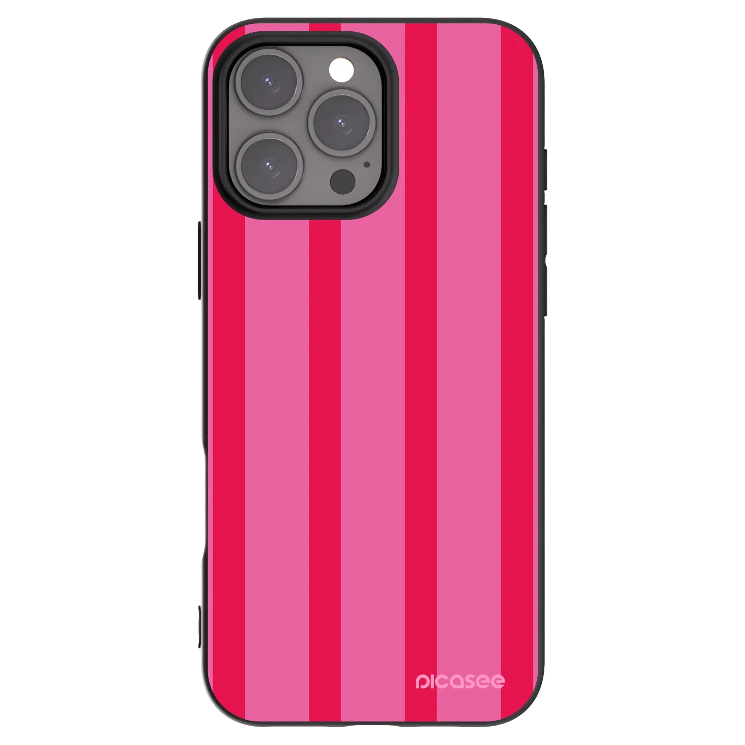 Picasee silikónový čierny obal pre Apple iPhone 16 Pro Max - Hot tropic