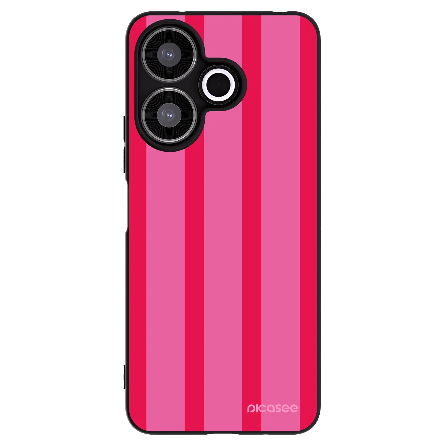 Picasee silikónový čierny obal pre Xiaomi Redmi 13 4G - Hot tropic
