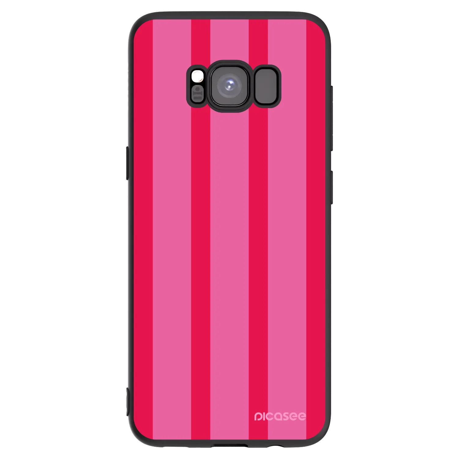 Picasee silikónový čierny obal pre Samsung Galaxy S8 G950F - Hot tropic