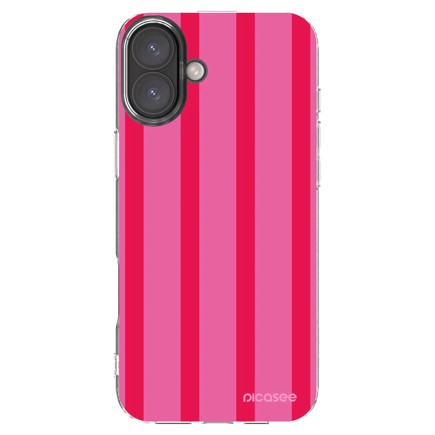 Picasee silikónový prehľadný obal pre Apple iPhone 16 Plus - Hot tropic