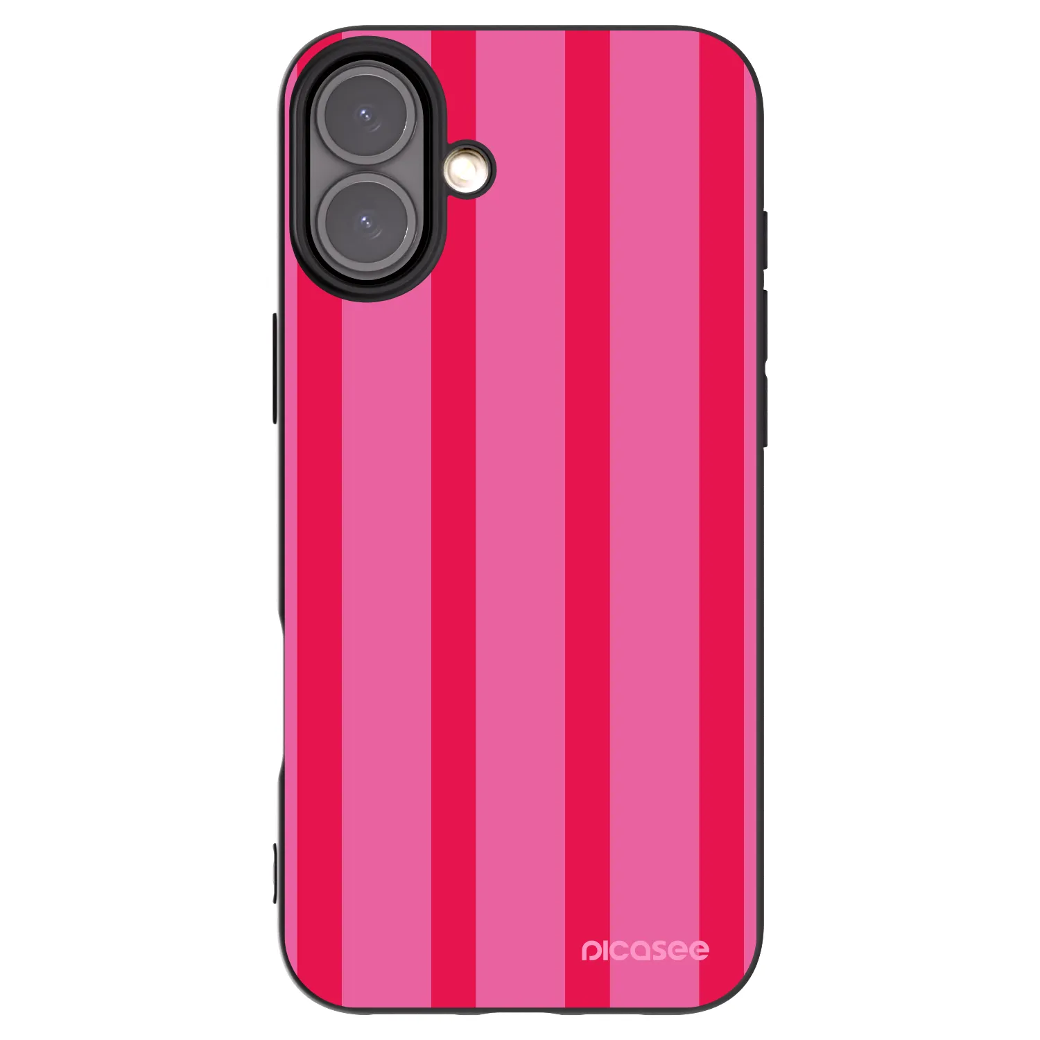 Picasee silikónový čierny obal pre Apple iPhone 16 Plus - Hot tropic