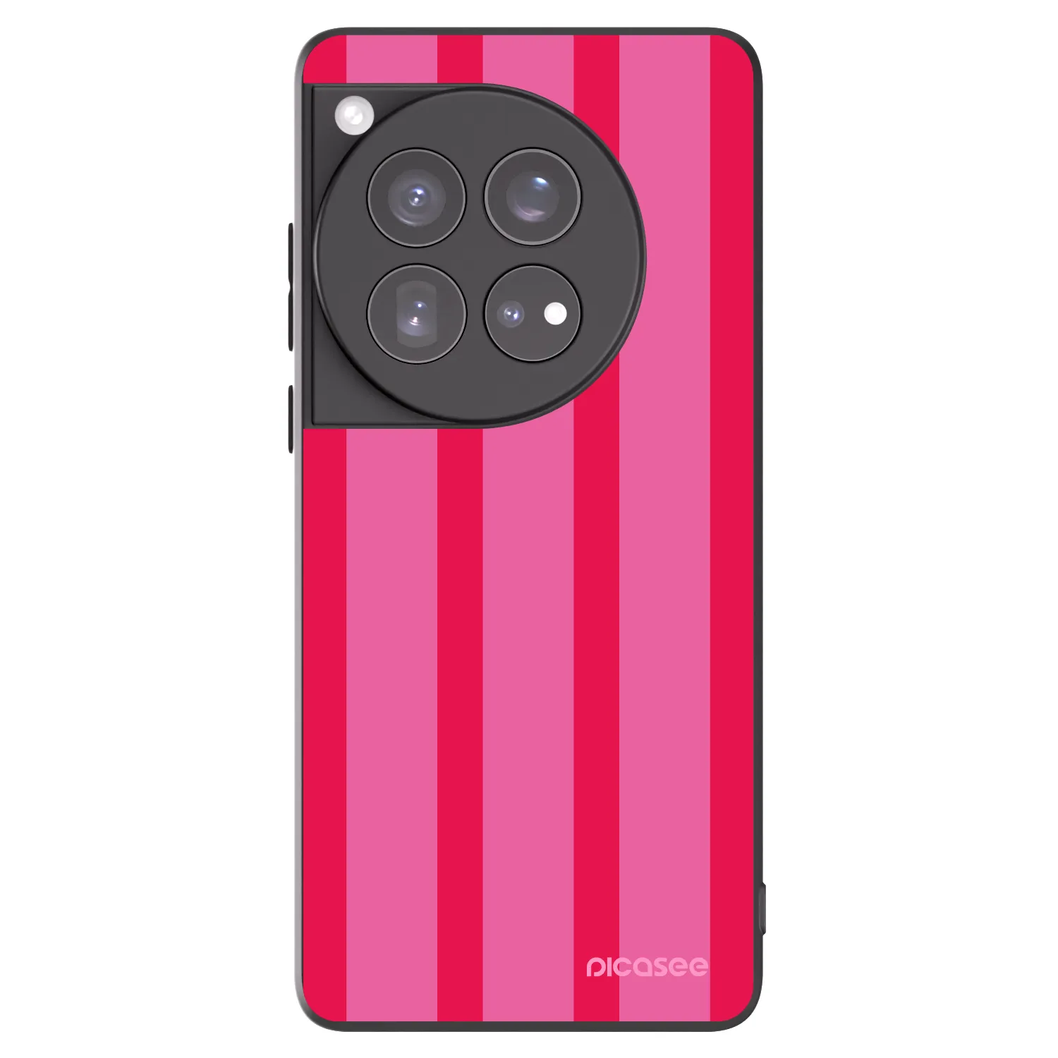 Picasee silikónový čierny obal pre OnePlus 12 5G - Hot tropic