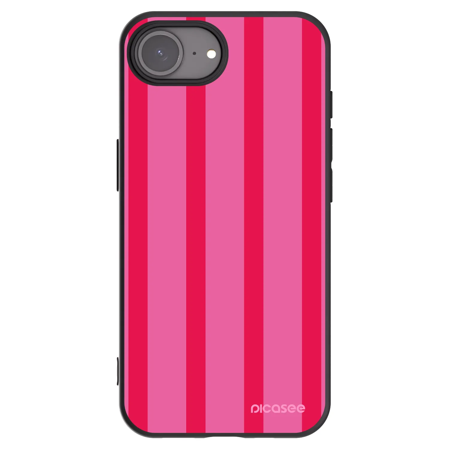 Picasee silikónový čierny obal pre Apple iPhone 16e - Hot tropic