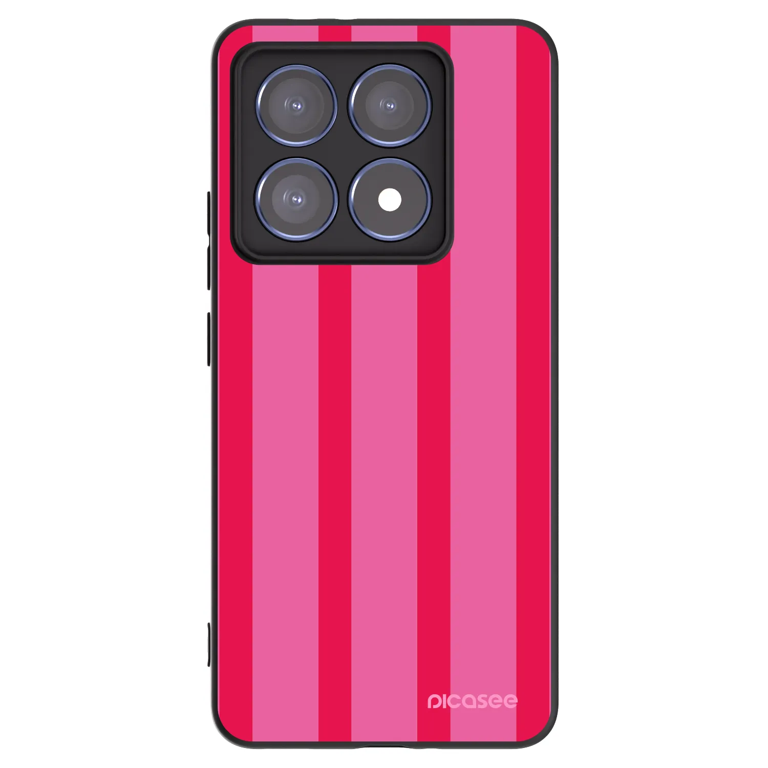 Picasee silikónový čierny obal pre Xiaomi 14T Pro - Hot tropic