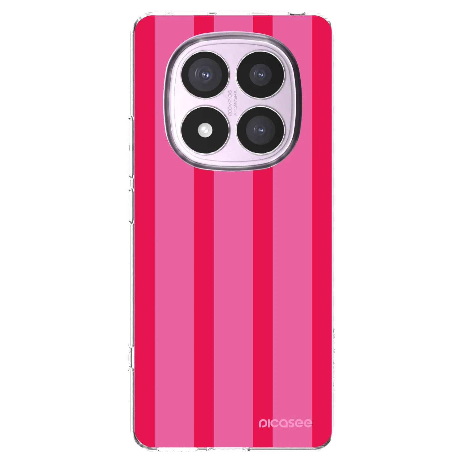 Picasee silikónový prehľadný obal pre Xiaomi Redmi Note 14 Pro 5G - Hot tropic