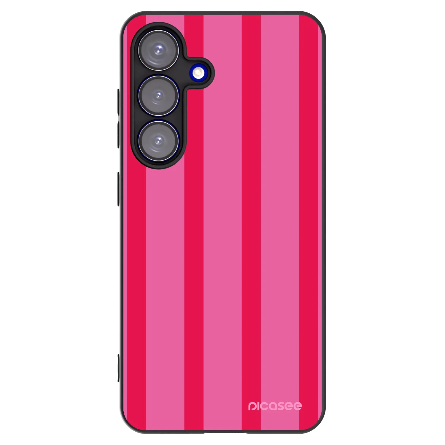 Picasee silikónový čierny obal pre Samsung Galaxy S25 5G - Hot tropic