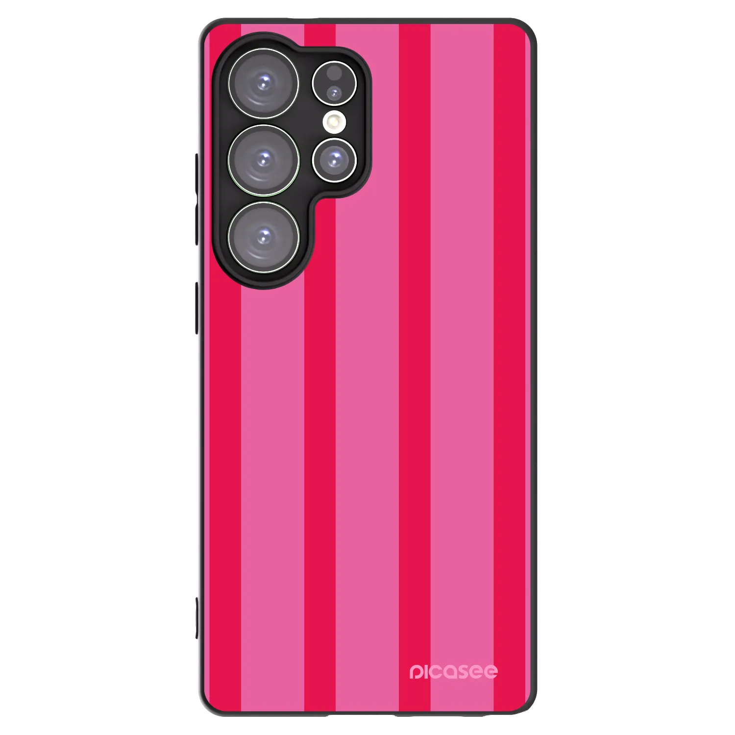 Picasee silikónový čierny obal pre Samsung Galaxy S25 Ultra 5G - Hot tropic