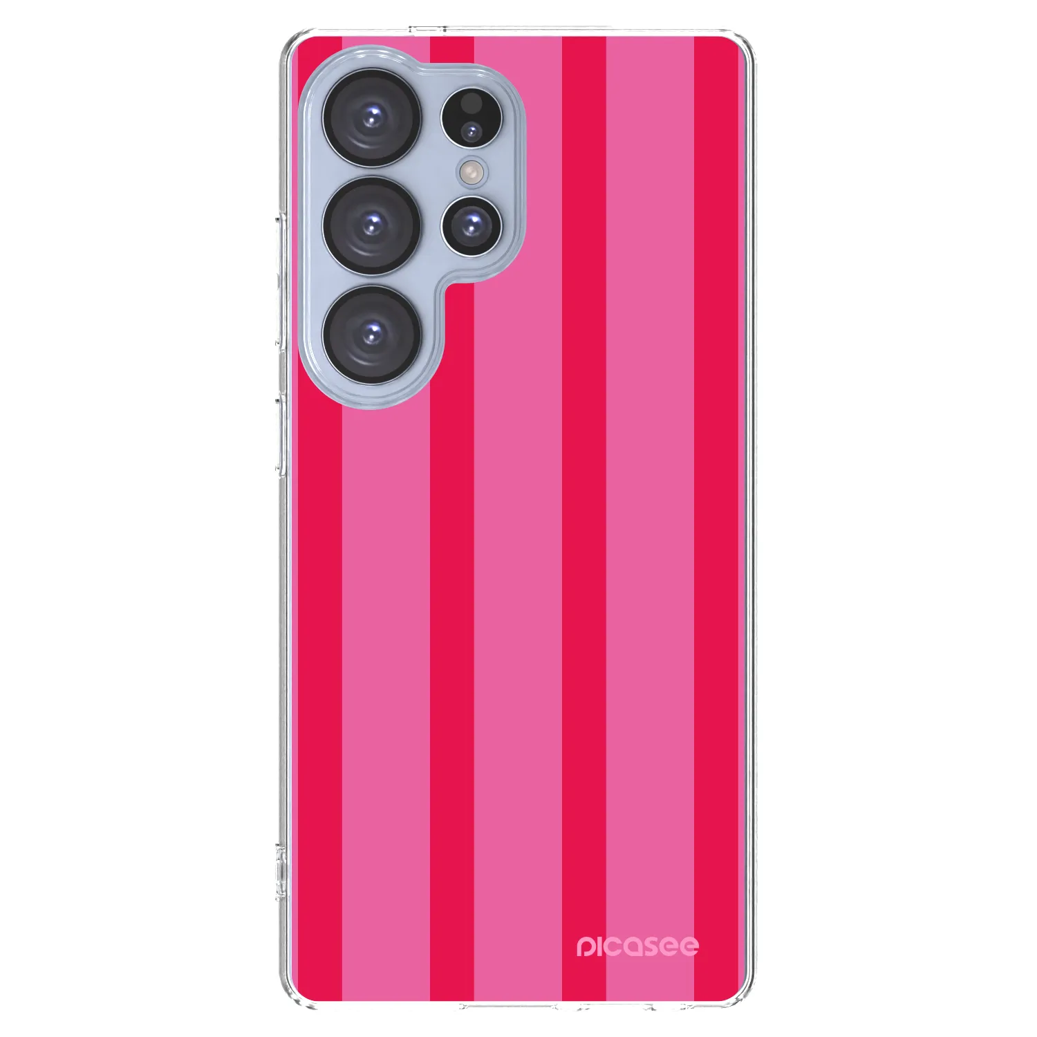 Picasee silikónový prehľadný obal pre Samsung Galaxy S25 Ultra 5G - Hot tropic