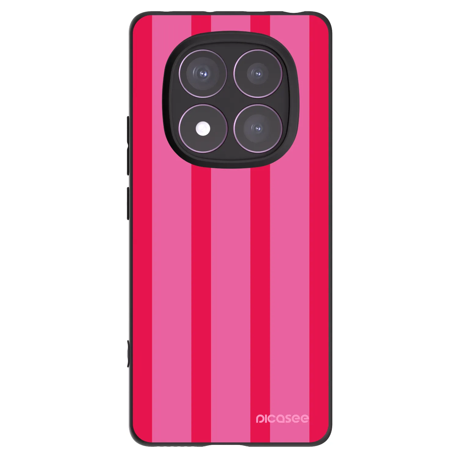 Picasee silikónový čierny obal pre Xiaomi Redmi Note 14 Pro 4G - Hot tropic