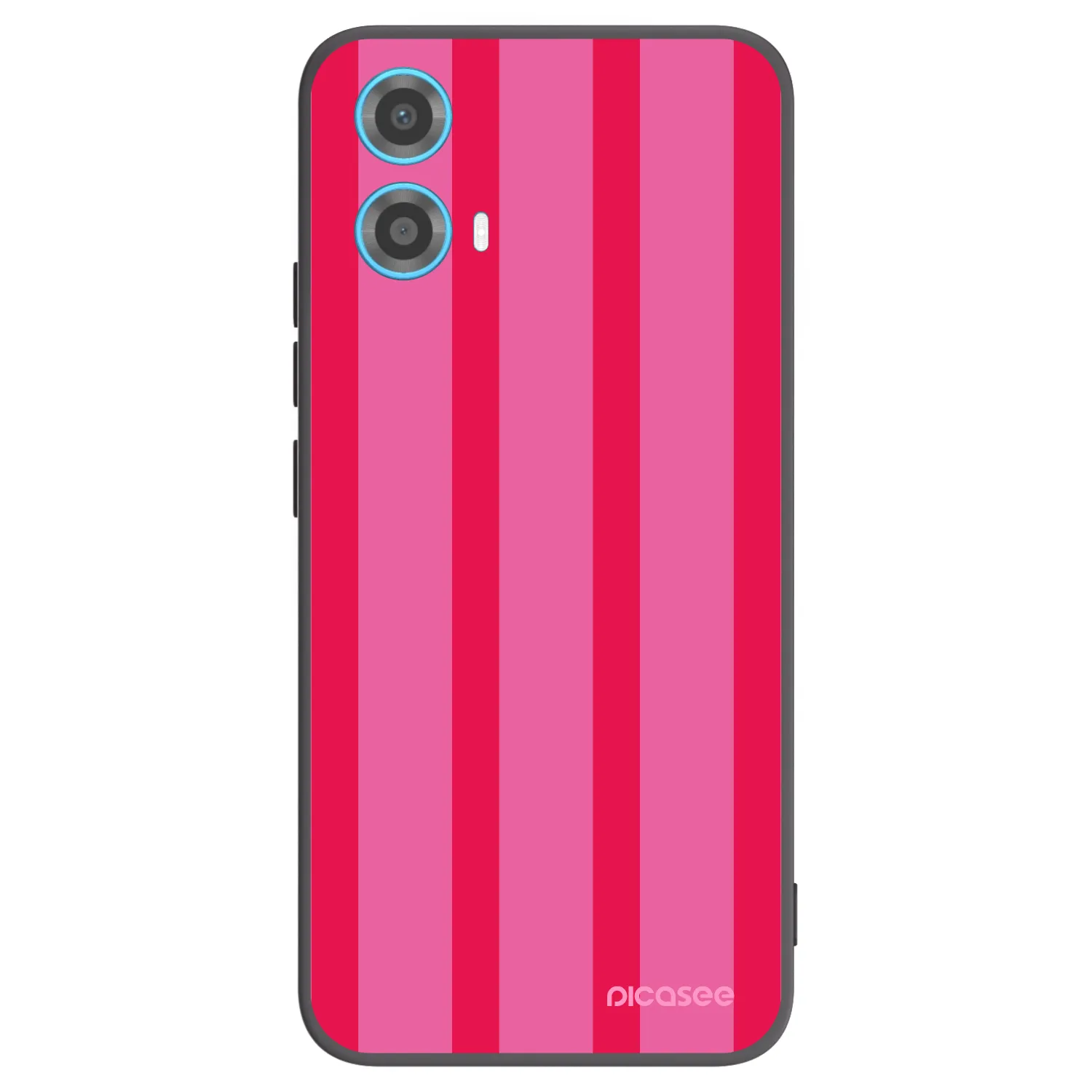 Picasee silikónový čierny obal pre Motorola Moto G34 5G - Hot tropic