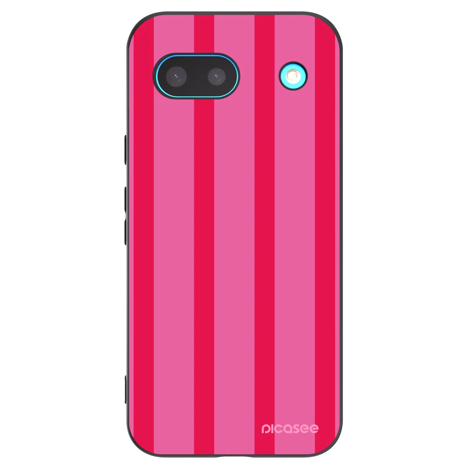 Picasee silikónový čierny obal pre Google Pixel 8 - Hot tropic